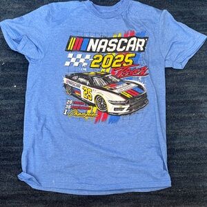 Nascar Kids Blue 2025 Tour T-Shirt